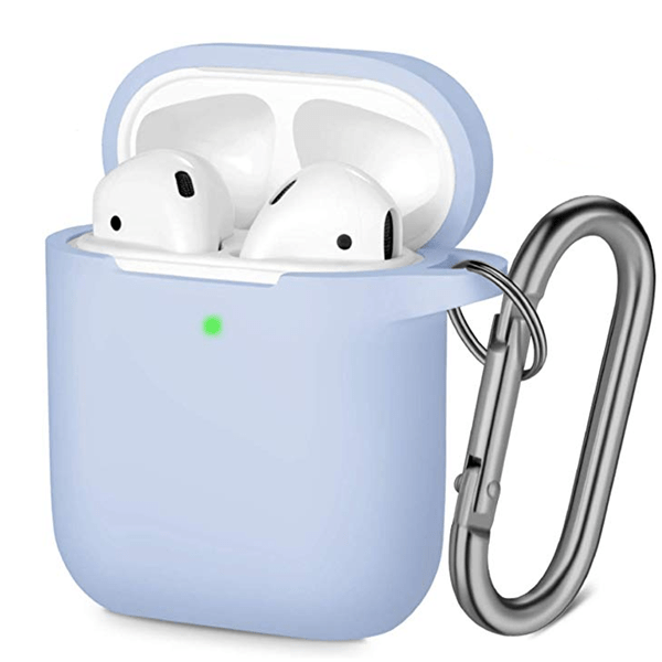 Silikon skydd för hörlurarna med karbinhake Airpods gen 2 - Detailing By Erik